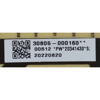 FUENTE DE PODER PARA TV TCL / NUMERO DE PARTE 30805-000160 / 40-P241WL-PWE1CG / 341430 / 20341430 / DISPLAY CV500U2-L02 REV:01 / MODELO 50S555	 - Imagen 4